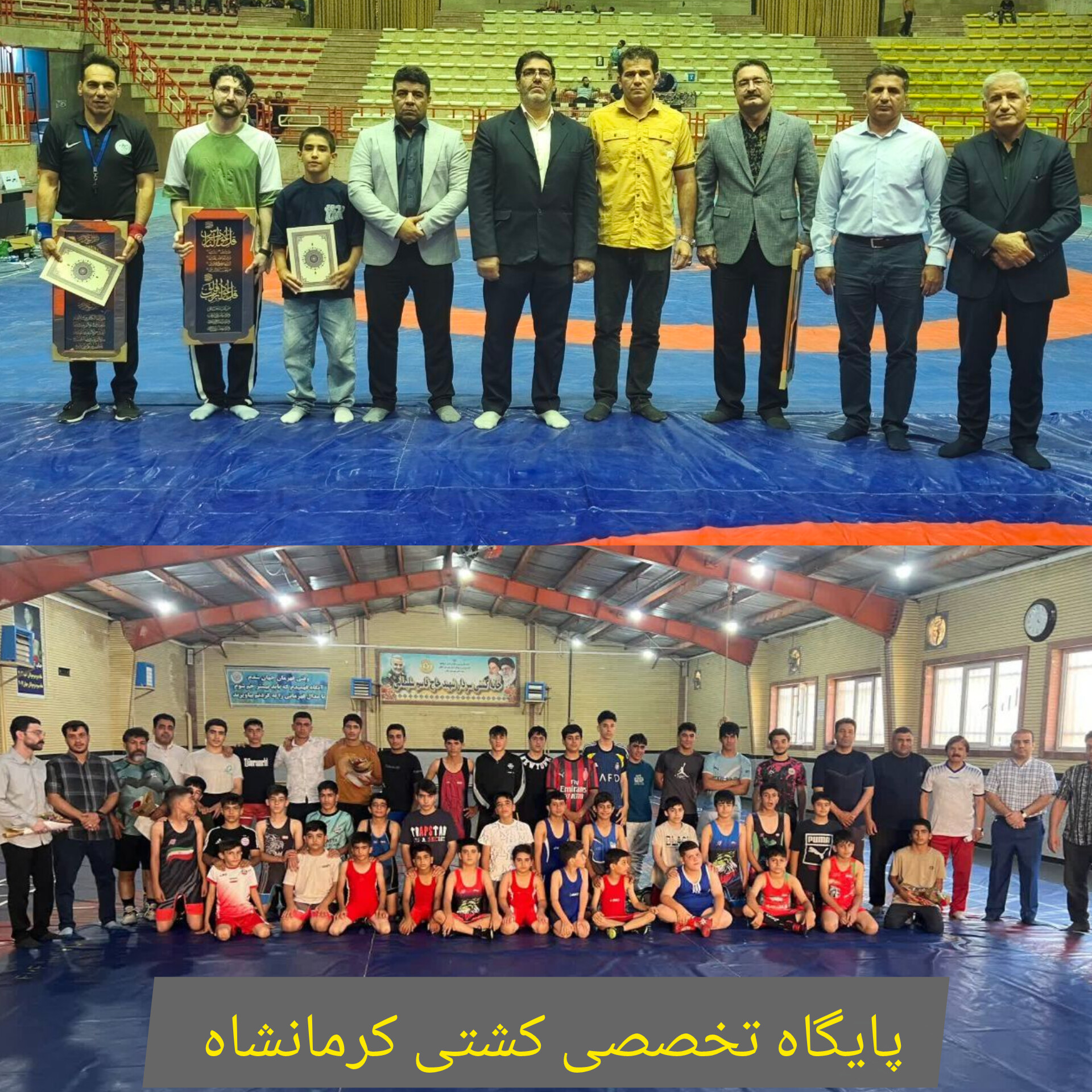دو حرکت مثبت هیئت کشتی استان و شهرستان کنگاور 