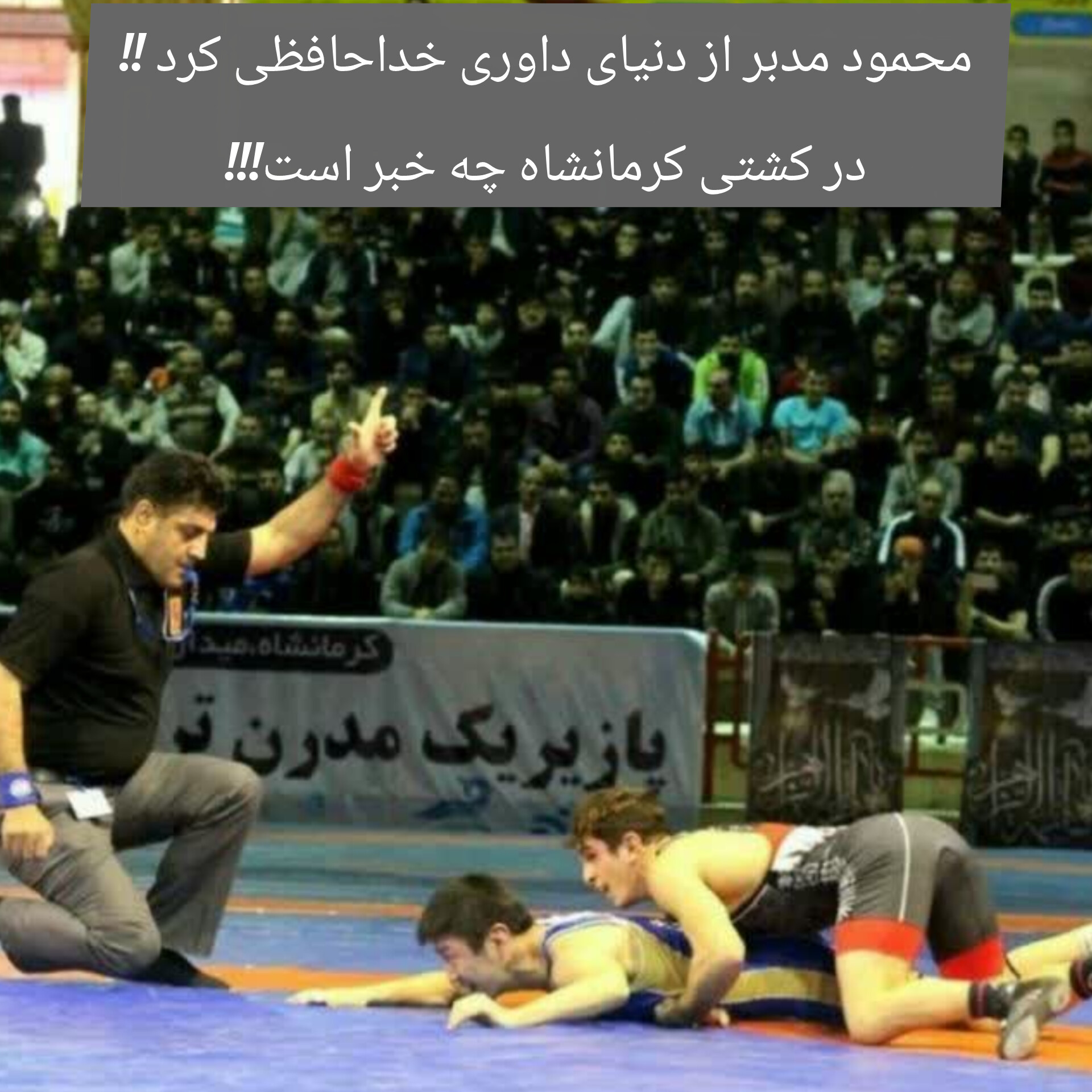 محمود مدبر داور بین المللی هم خداحافظی کرد !!